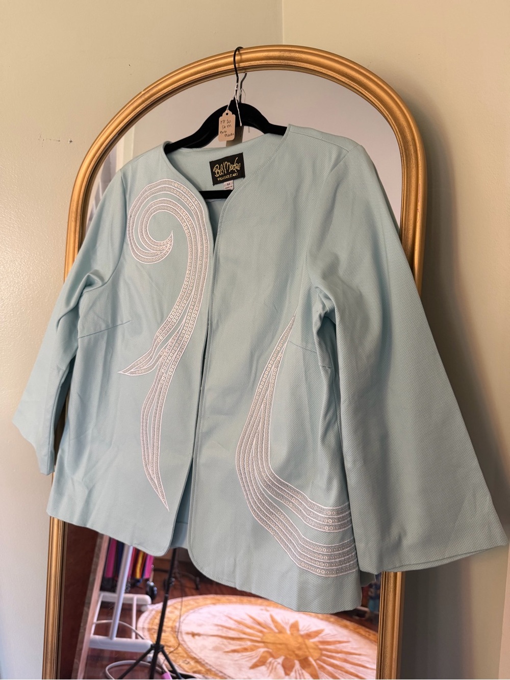 Bob Mackie wearable Art Blazer